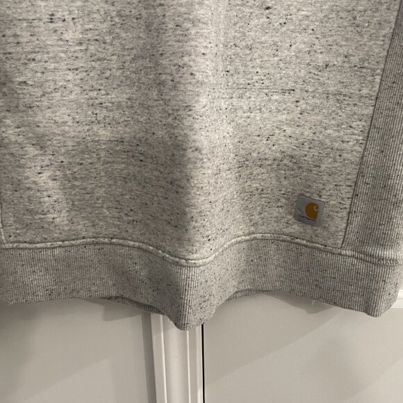 CARHARTT RELAXED FIT, CREWNECK, SWEATSHIRT, LRG, HEATHER GRAY - Picture 5 of 6